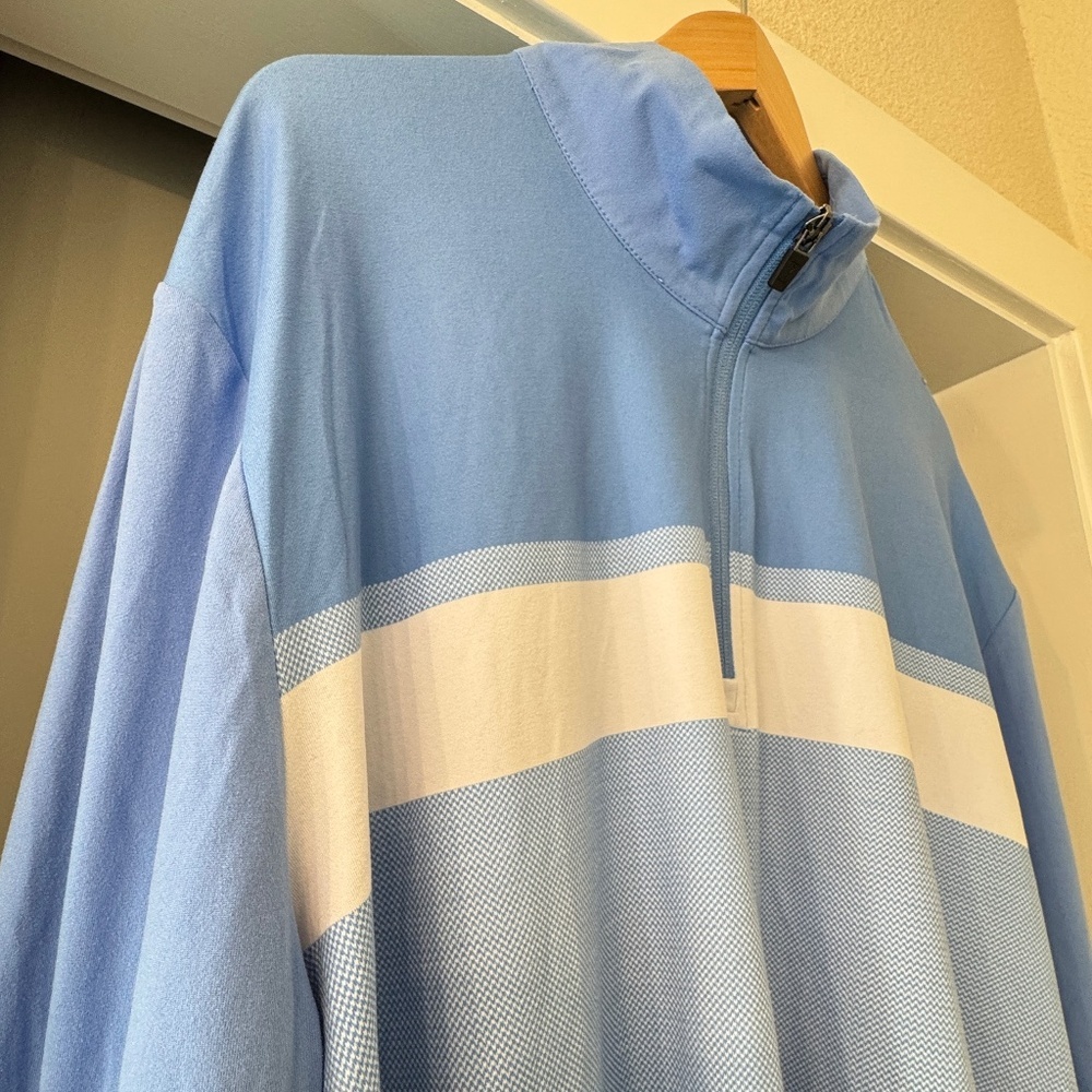 Nordstrom PGA Tour Golf Water Repellent ActiveWear Quarter Zip Long Sleeves